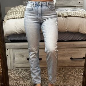 H&M Light Blue Straight Leg Jeans